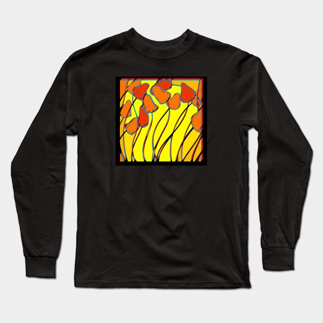 Mushrooms Long Sleeve T-Shirt by bonlimon